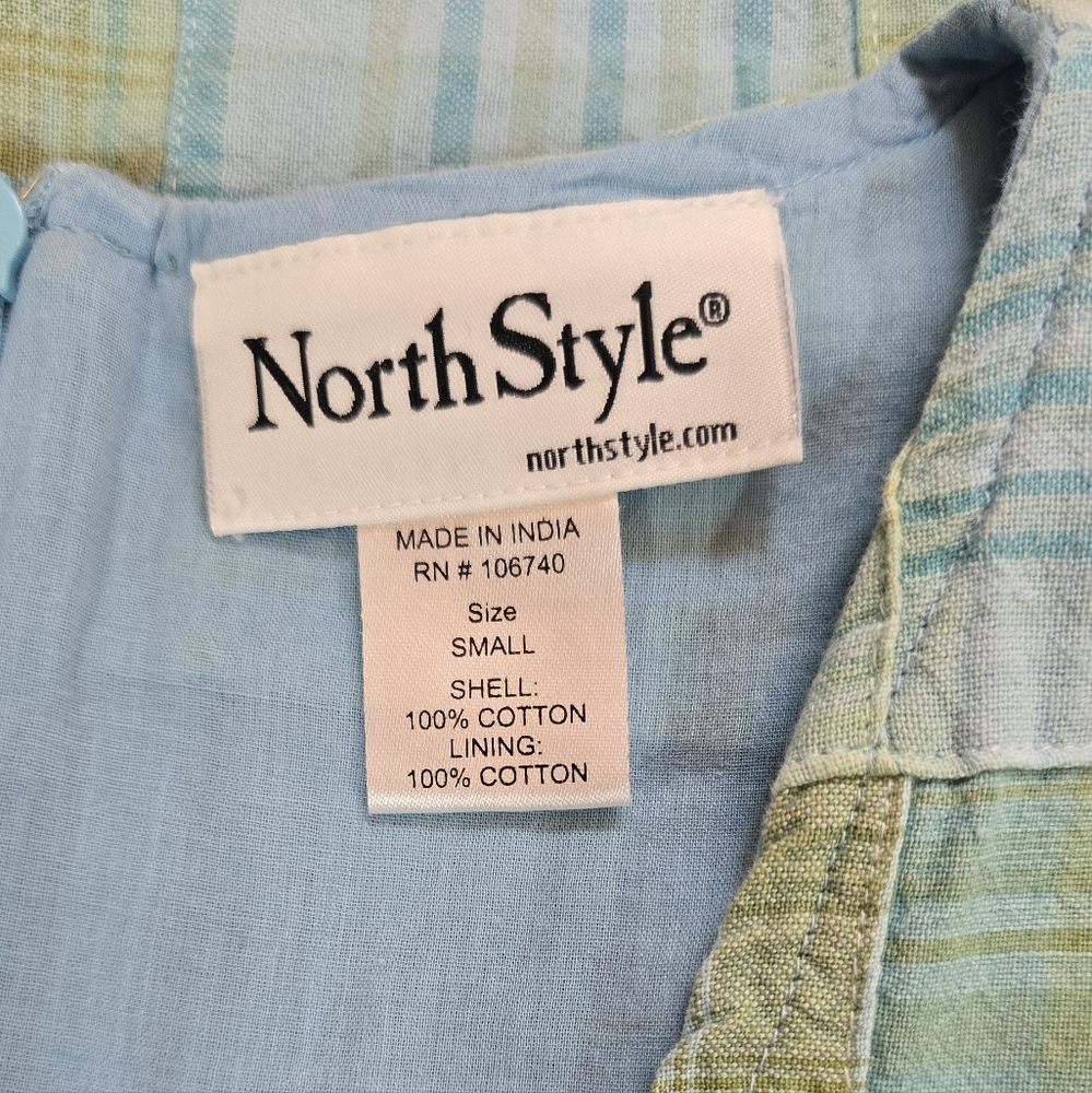 Northstyle Patchwork Dress Small - image 4